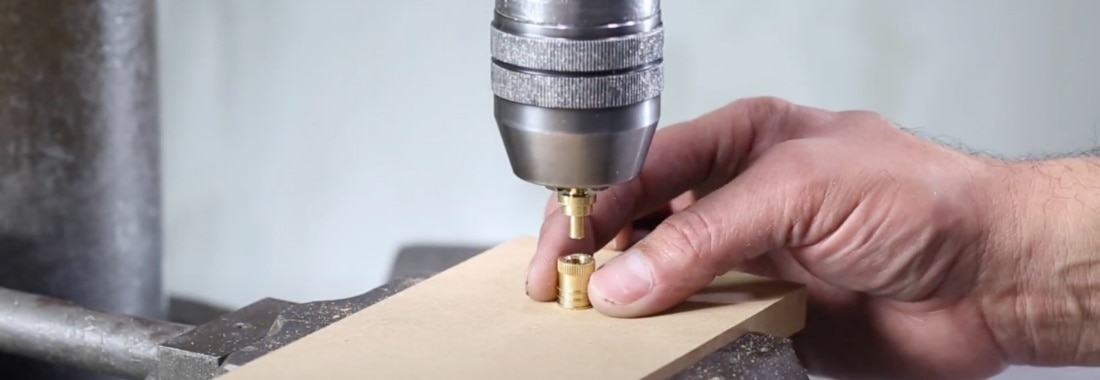 How to Install Threaded Inserts in Wood