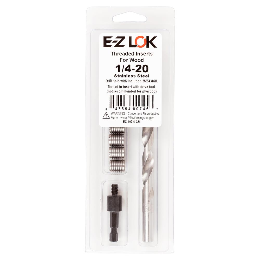 E-Z Knife™ Threaded Insert Intallation Kit - SS - 1/4-20