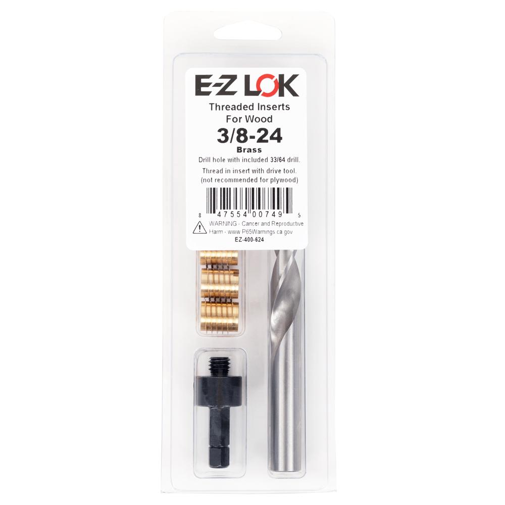 3/824 Brass Threaded Insert Kit Buy an EZ Knife Thread Insert Kit