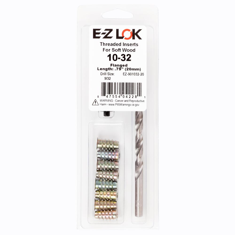 EZ Hex™ Threaded Insert Installation Kit for Soft Wood Flanged 10