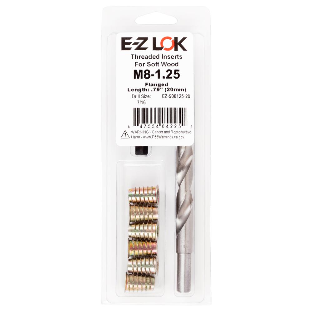 E-Z Hex™ Threaded Insert Installation Kit for Soft Wood - Flush