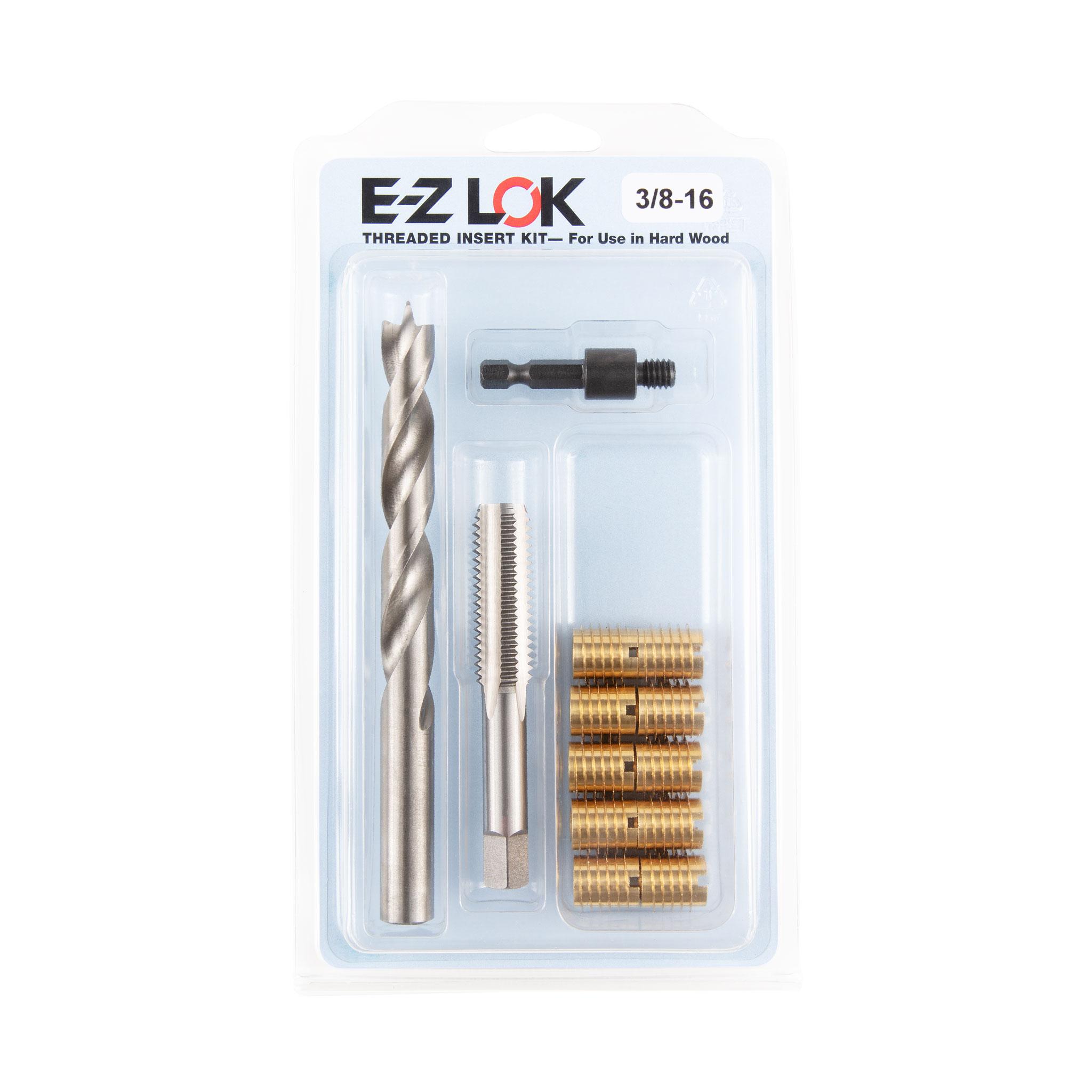 E-Z Knife™ Threaded Insert Installation Kit with Tap for Hard Wood