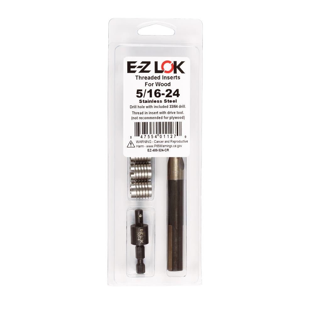 EZ Knife™ Threaded Insert Installation Kit for Hard Wood Stainless