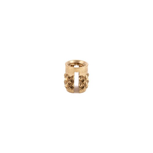 E-Z Press™ Threaded Insert - Flush - Brass - M3-0.5