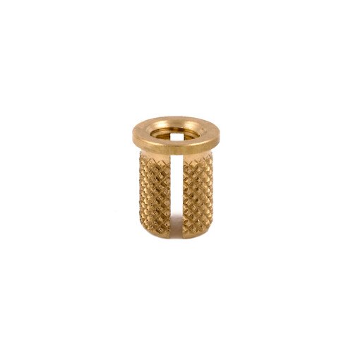 E-Z Press™ Threaded Insert - Flanged - Brass - 10-32