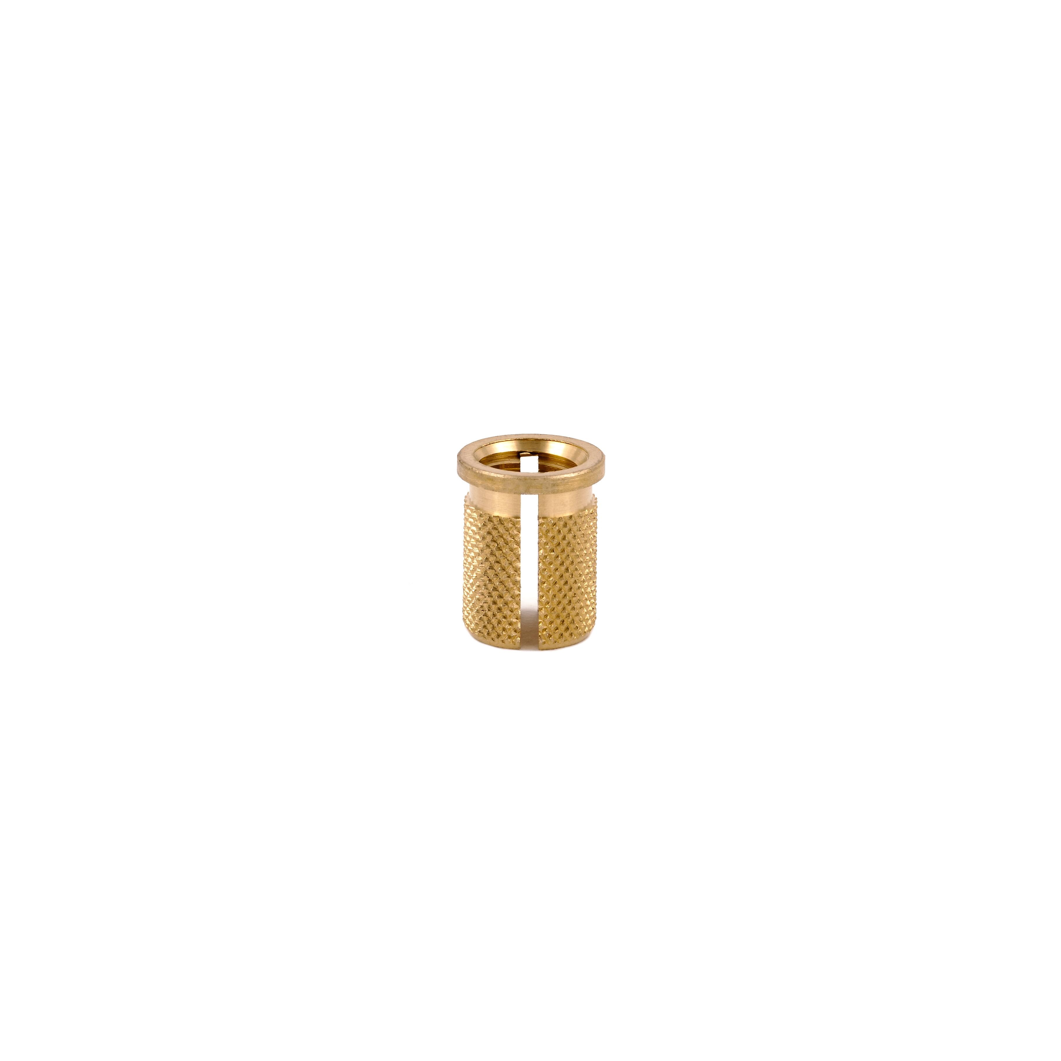 EZ Press™ Threaded Insert Flanged Brass 3/816