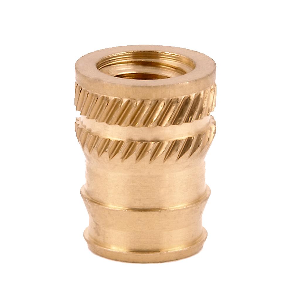 Pack of 5 Fl-420-Hi Pkg Qty 50 Flanged 1/4-20 Straight Ultrasonic Insert Pack of 5 Fl-420-Hi Pkg Qty 50 Flanged 1/4-20 Straight Ultrasonic Insert