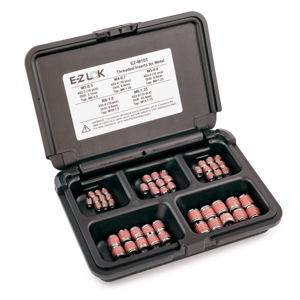 M3 to M8 Thread Insert Assortment Kit Buy Carbon Steel & Stainless