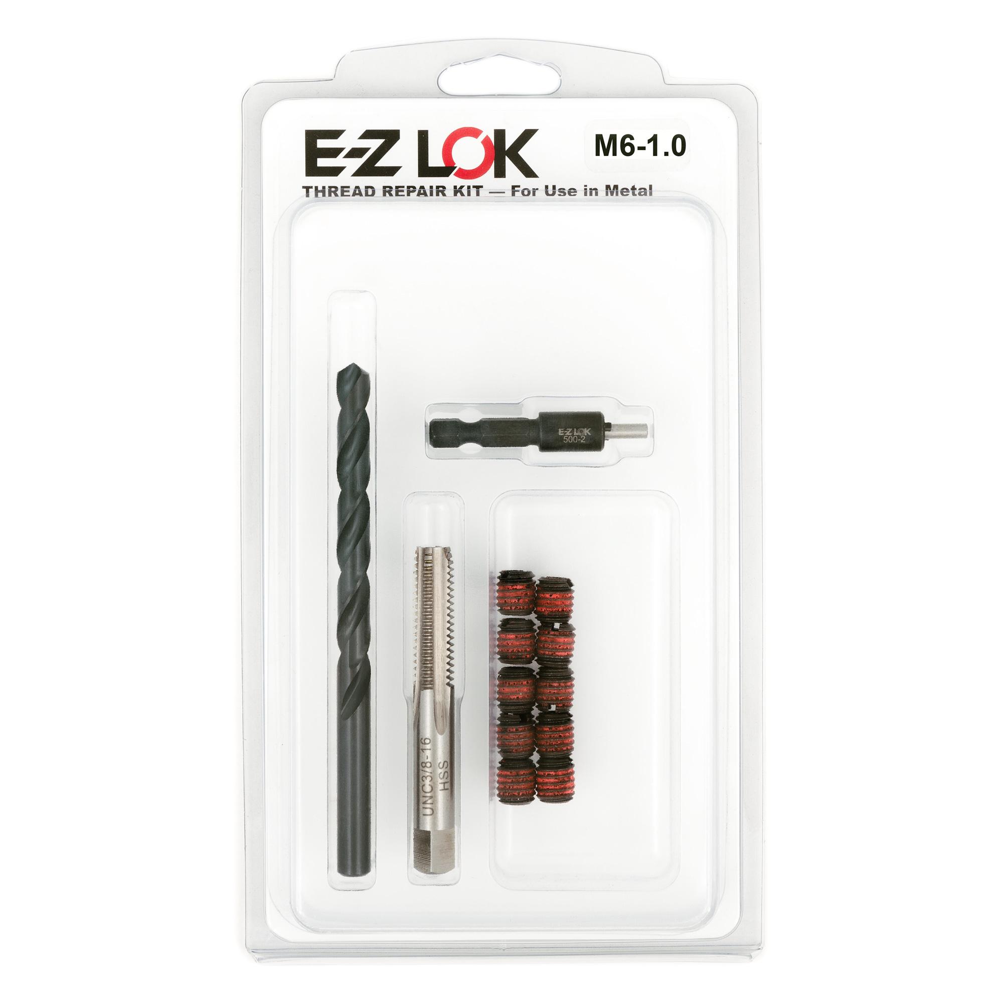E-Z LOK Thread Inserts: M6 x 1 ID, M10 x 1.5 OD, Heavy Duty, 303 Stainless  Steel (Pkg. of 5)