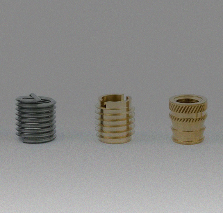 E-Z LOK - M3.5x0.60 Metric Coarse Brass Flush Press Fit Threaded Insert for  Plastic - 85595189 - MSC Industrial Supply